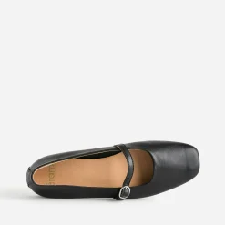 Babies noire plate à bride