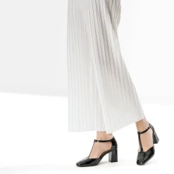 Babies salomé noire vernie à talon