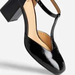 Babies salomé noire vernie à talon