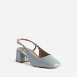 Babies slingback baby blue vernies