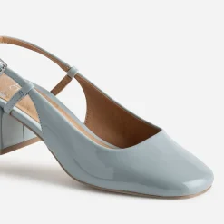 Babies slingback baby blue vernies