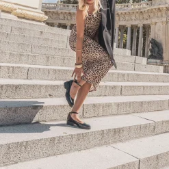 Babies TEXTO noire vernie à semelle crantée