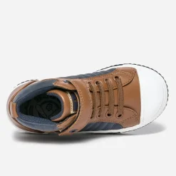 Basket BUGGY camel et grise