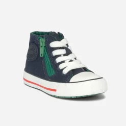 Basket BUGGY marine en toile