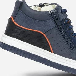 Basket BUGGY marine zippée