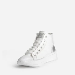 Basket KAPORAL blanche en toile