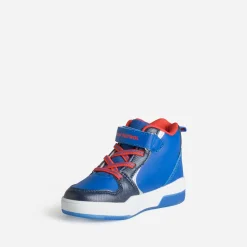 Basket montante PAT PATROUILLE bleue à scratchs