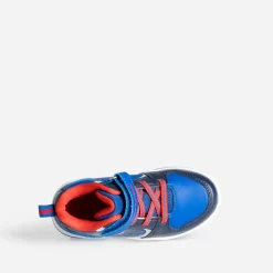 Basket montante PAT PATROUILLE bleue à scratchs