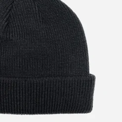 Bonnet homme noir tricot