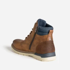 Boots à lacet LEE COOPER marron