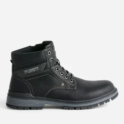 Boots à lacet LEE COOPER noir