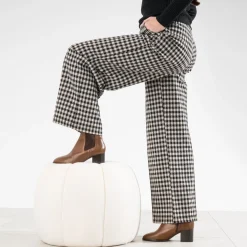 Boots ERAM FLEX cognac en cuir à talon