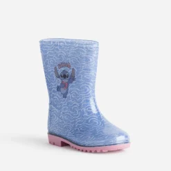 Botte LILO & STITCH bleue en caoutchouc