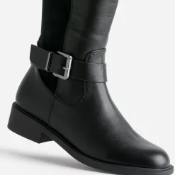 Botte noire bi matière