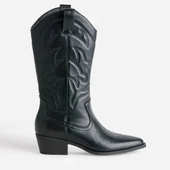 Botte TEXTO noire esprit santiag