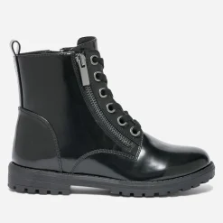 Bottine noir à zip