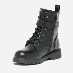 Bottine noire avec bride