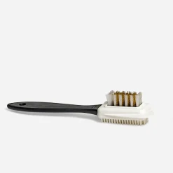 Brosse FAMACO blanche et noire pour daim et nubuck
