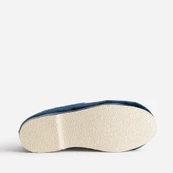 Charentaise bleue cocooning fourrée