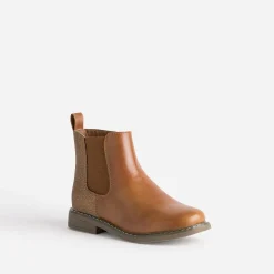 Chelsea boots BUGGY camel détails pailletés
