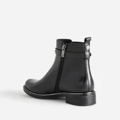 Chelsea boots CAPRICE noir en cuir bride cloutée