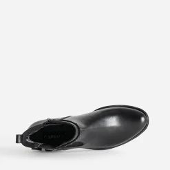 Chelsea boots CAPRICE noir en cuir bride cloutée