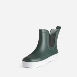 Chelsea boots de pluie BE ONLY kaki patch crocodile