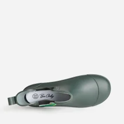 Chelsea boots de pluie BE ONLY kaki patch crocodile