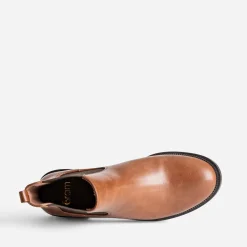 Chelsea boots marron clair