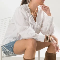 Chemise TEXTO blanche