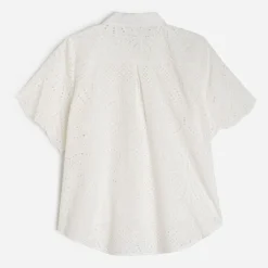 Chemise TEXTO écrue broderie anglaise