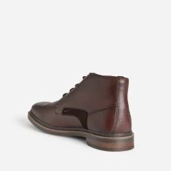 Chukka boots REDSKINS marron en cuir