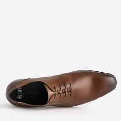 Derby cognac cuir