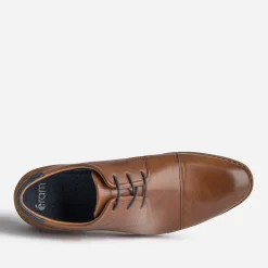 Derby cognac homme
