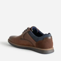 Derby confort cognac