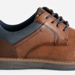 Derby confort cognac