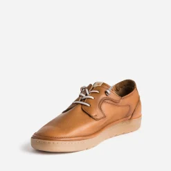Derby confort FLUCHOS cognac en cuir