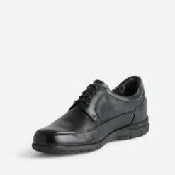 Derby confort FLUCHOS noir en cuir