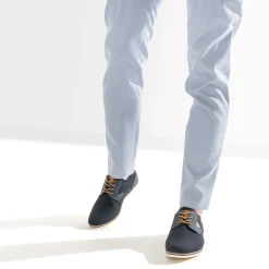 Derby confort marine en toile