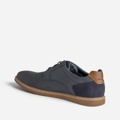 Derby confort marine et camel