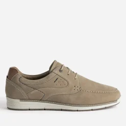 Derby FRANCE ARNO beige cuir nubuck