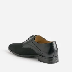 Derby noir bi matière