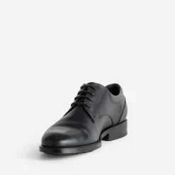 Derby noir cuir