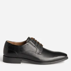 Derby noir cuir