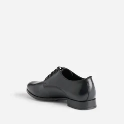 Derby noir en cuir