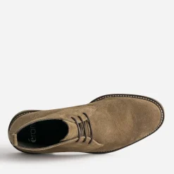 Desert Boots camel en cuir velours