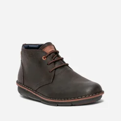 Desert boots FLUCHOS marron en cuir