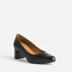 Escarpin ERAM FLEX noir en cuir