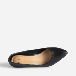 Escarpin noir à bout pointu