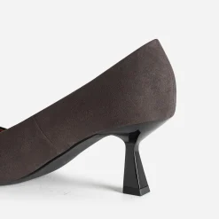 Escarpin TEXTO gris suédé